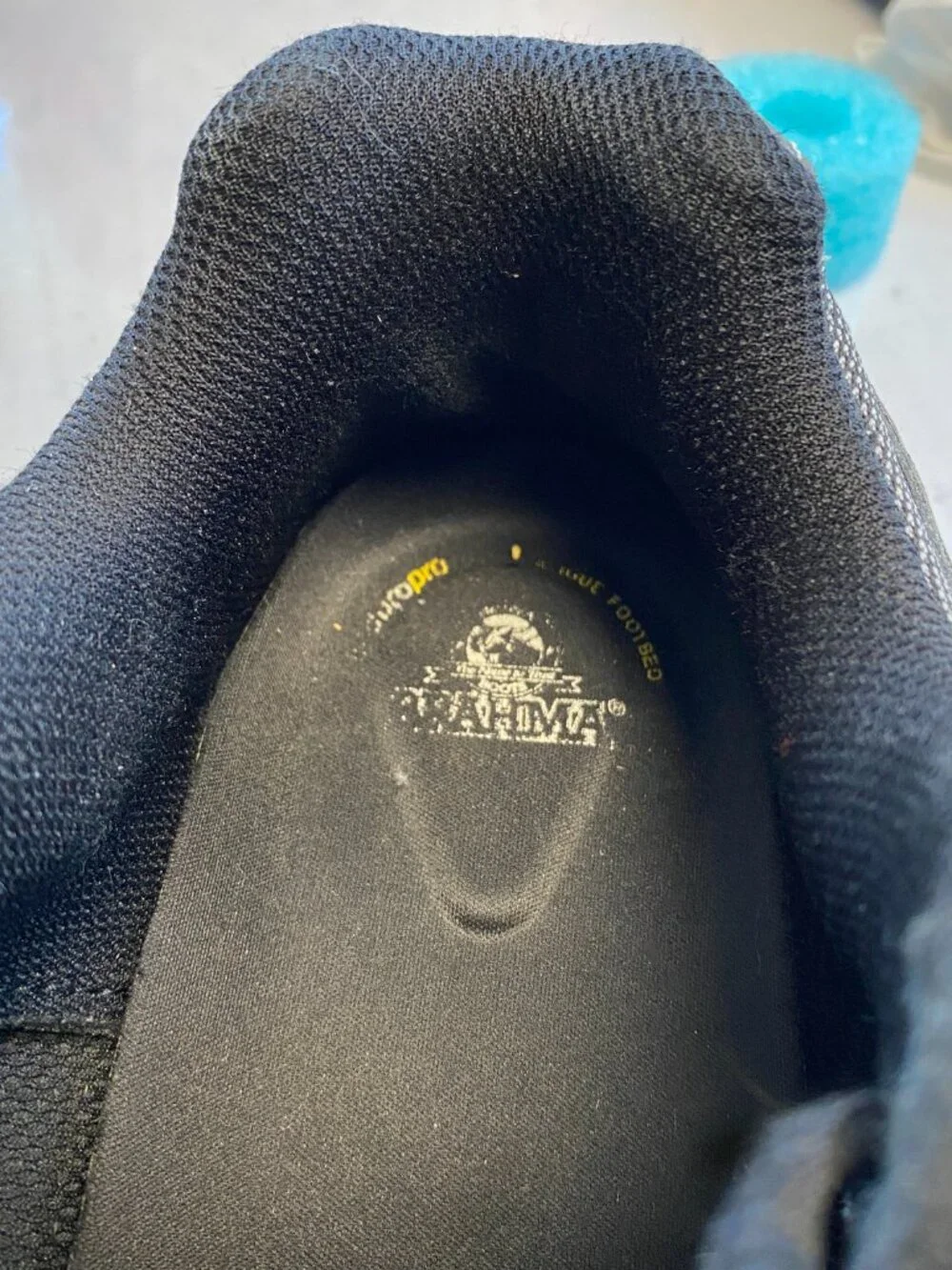 Brahma Men’s Work Shoes Size 10.5 Black Gray Heavy Duty MNBR0640014